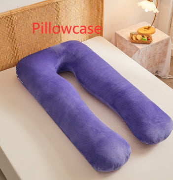 Multifunctional Pure Cotton U Shape Maternity Pillow Removable Washable
