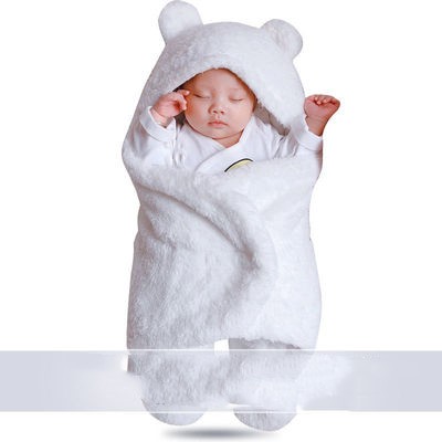 Thickened Newborn Baby Swaddle Sleeping Bag Wrap