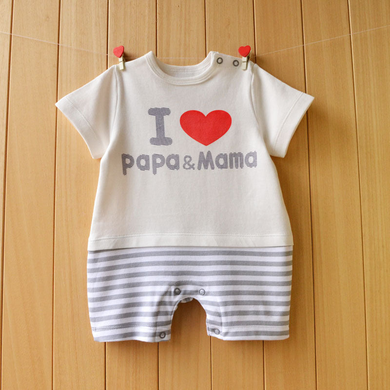 Cotton Baby Onesies Newborn Spring Autumn Pajamas Outfit