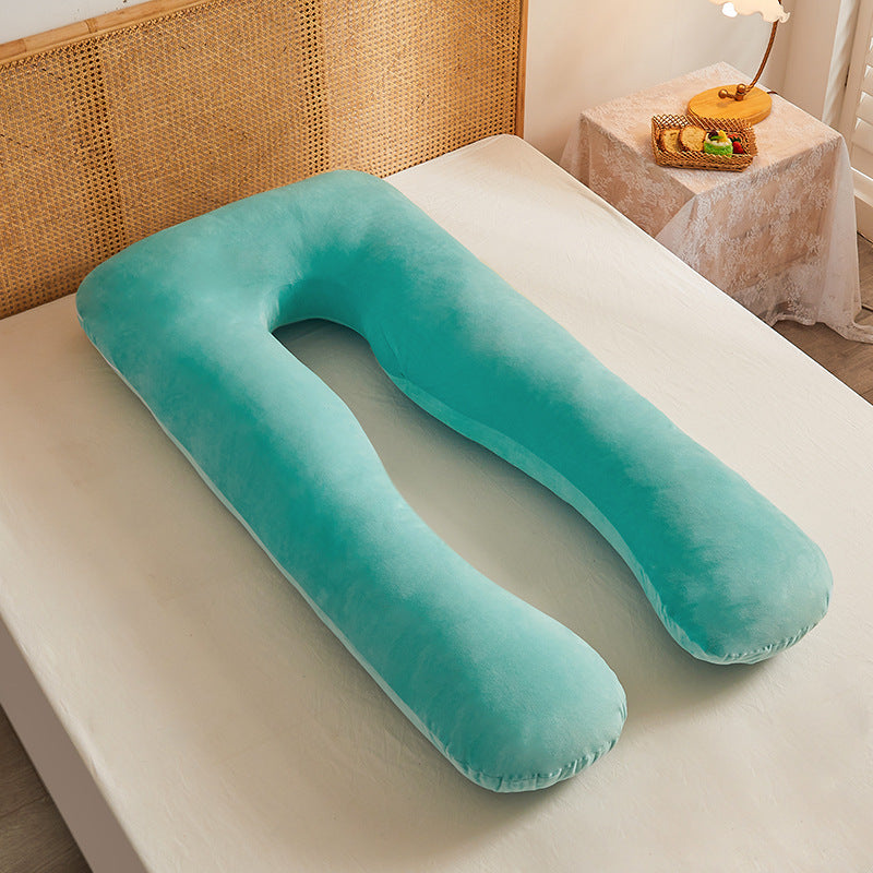Multifunctional Pure Cotton U Shape Maternity Pillow Removable Washable