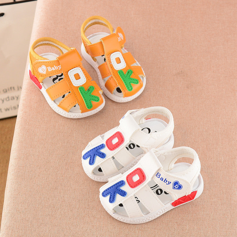 Summer Baby Boy Sandals Breathable Soft Sole Shoes