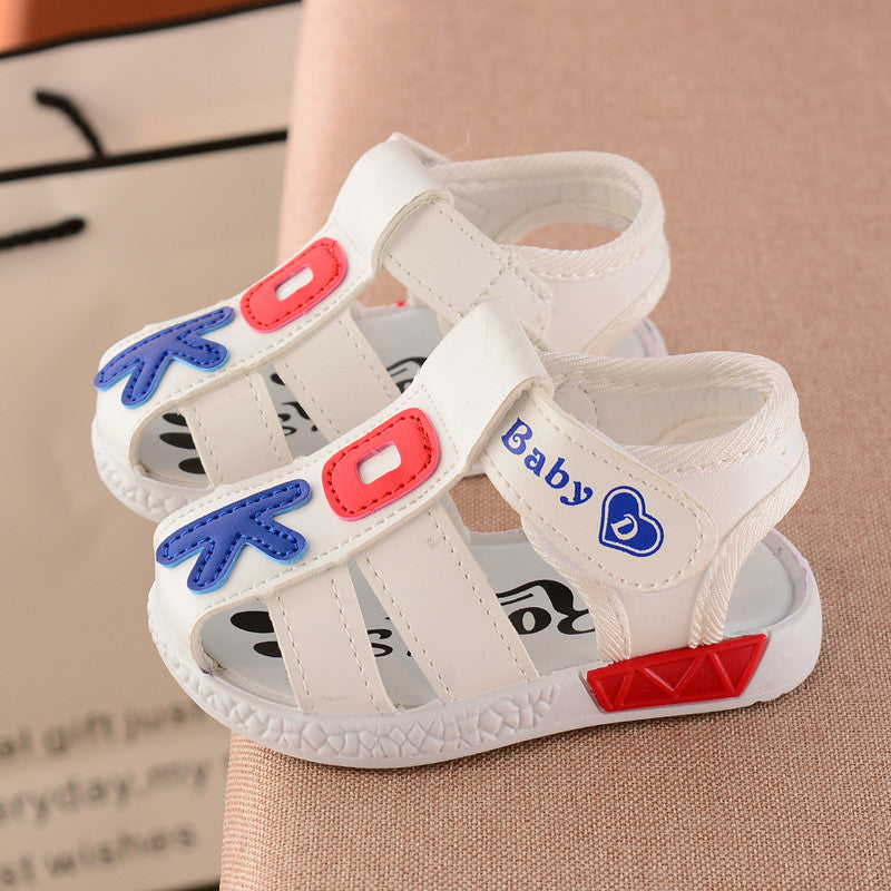 Summer Baby Boy Sandals Breathable Soft Sole Shoes