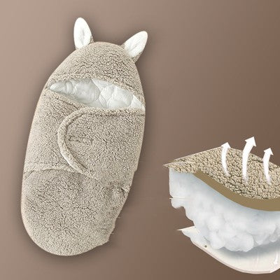Thickened Newborn Baby Swaddle Sleeping Bag Wrap