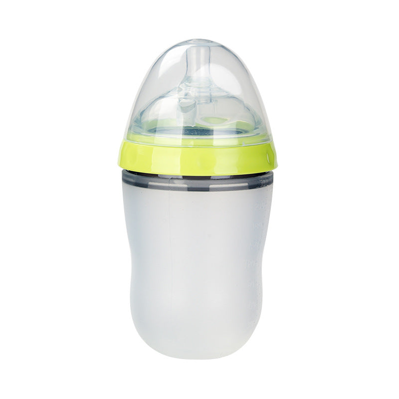 Silicone Baby Feeding Bottle Breast Milk Soft Bottle