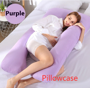 Multifunctional Pure Cotton U Shape Maternity Pillow Removable Washable
