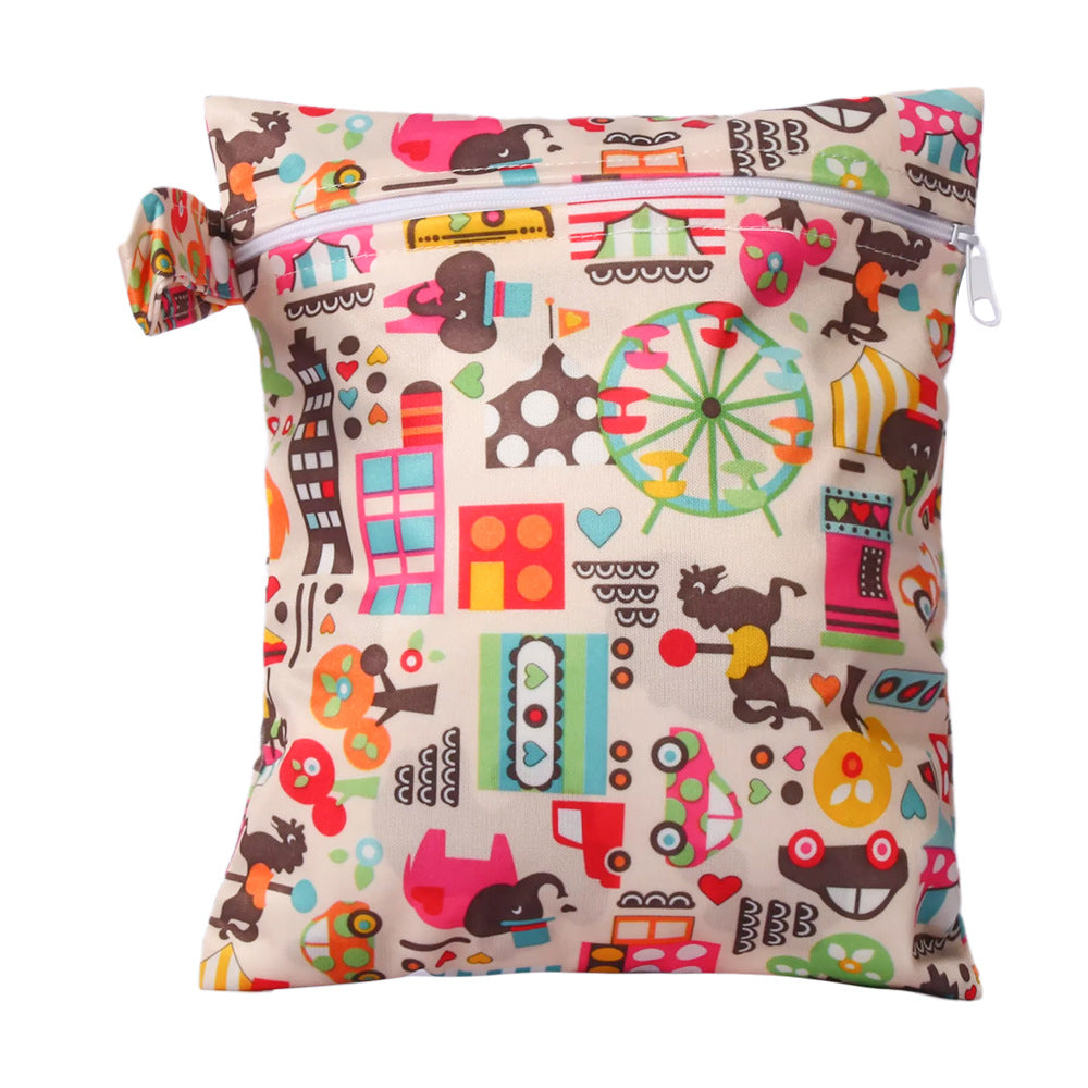 Waterproof Baby Diaper Storage Bag Portable Organizer Bag
