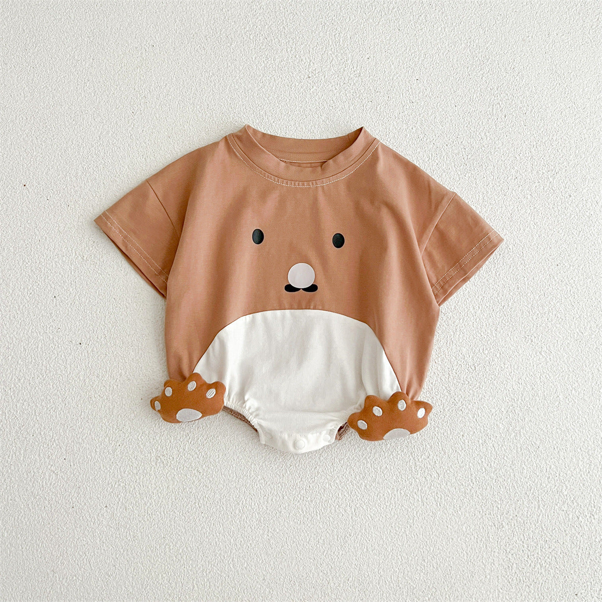 Cotton Newborn Triangle Romper Baby Girl Jumpsuit