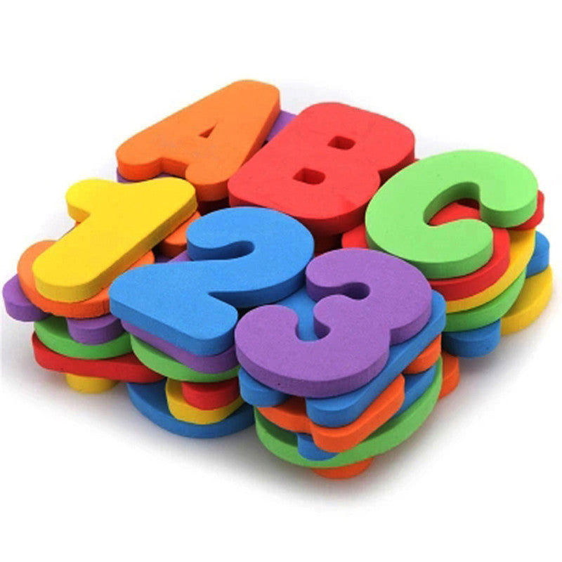 Colorful Letters And Numbers Baby Educational Toy Set