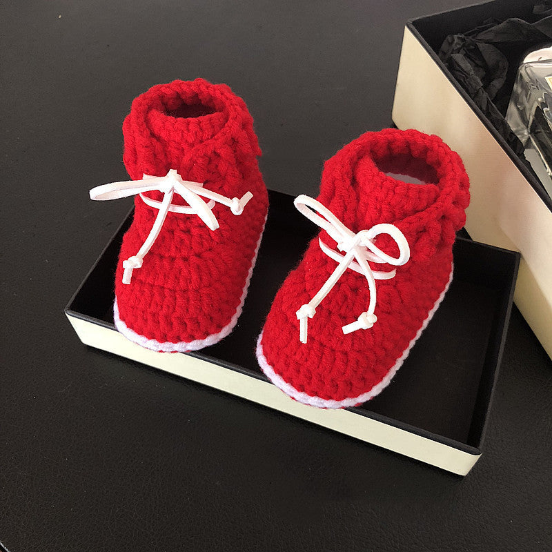 Hand Woven Baby Shoes Soft Sole Unisex Footwear