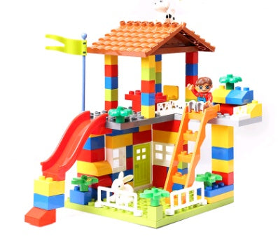 City Puzzle Building Blocks Educational Kids Toy
