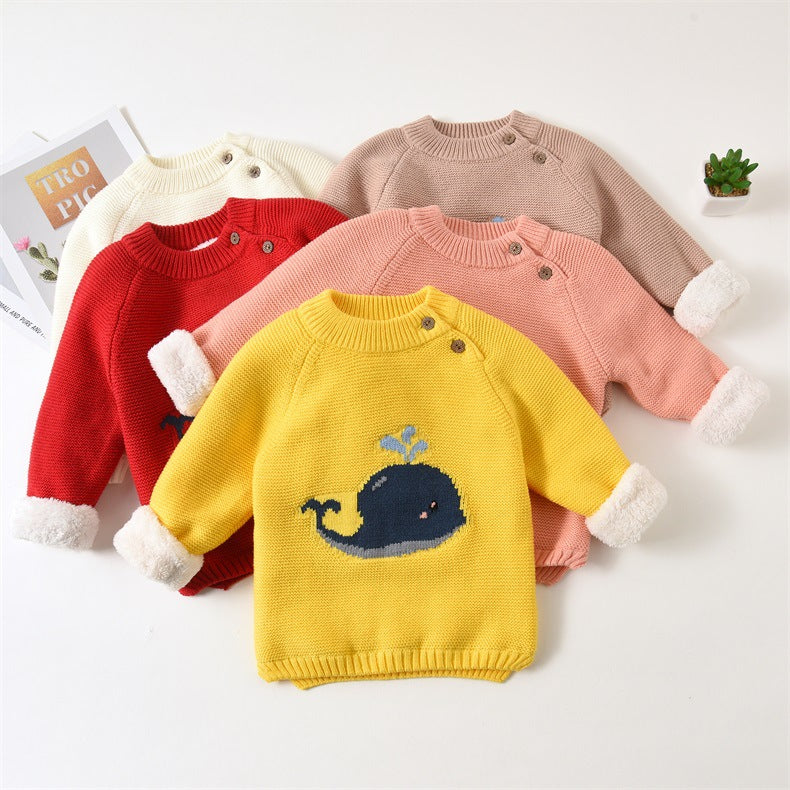 Plush Warm Baby Clothes Winter Soft Outfit