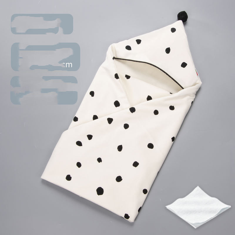 Breathable Cotton Baby Swaddle Quilt Printed Comfort Wrap