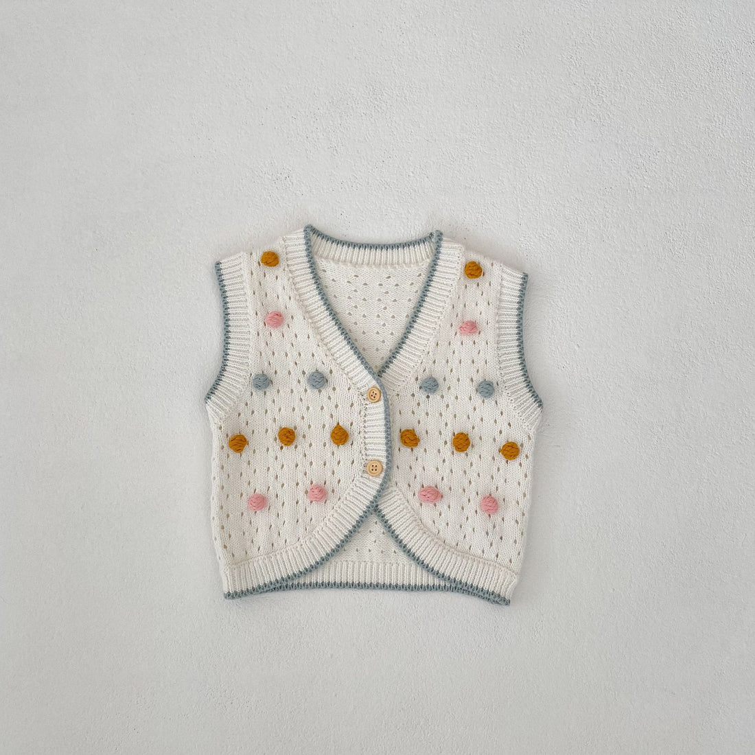 Cotton Baby Sweater Vest Cardigan Warm Outfit