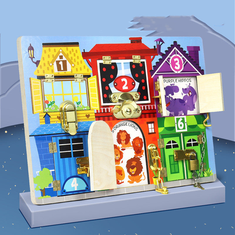 Scientific Education Log Educational Toys Baby Learning Set
