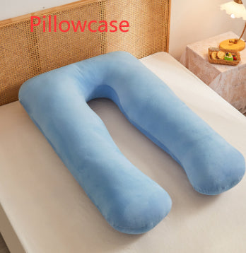 Multifunctional Pure Cotton U Shape Maternity Pillow Removable Washable