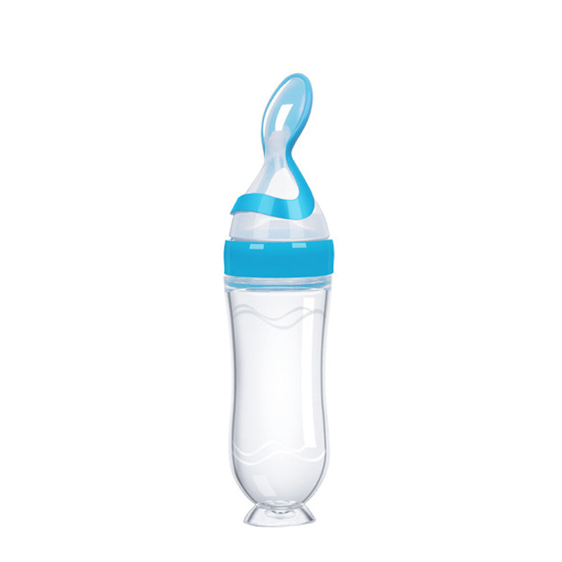 Silicone Baby Rice Paste Feeding Spoon Soft Spoon
