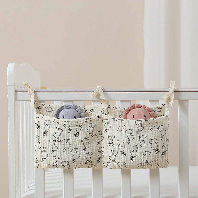 Baby Crib Hanging Buggy Storage Bag Organizer
