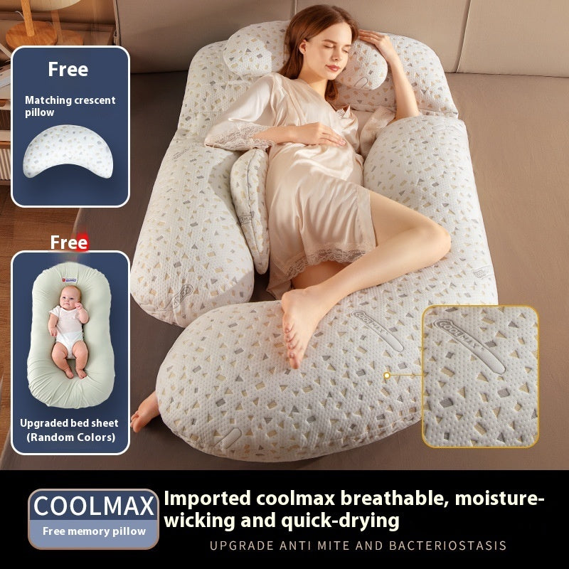 Maternity Waist Support Side Sleeping Pillow Cushion
