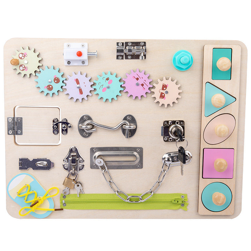 Scientific Education Log Educational Toys Baby Learning Set