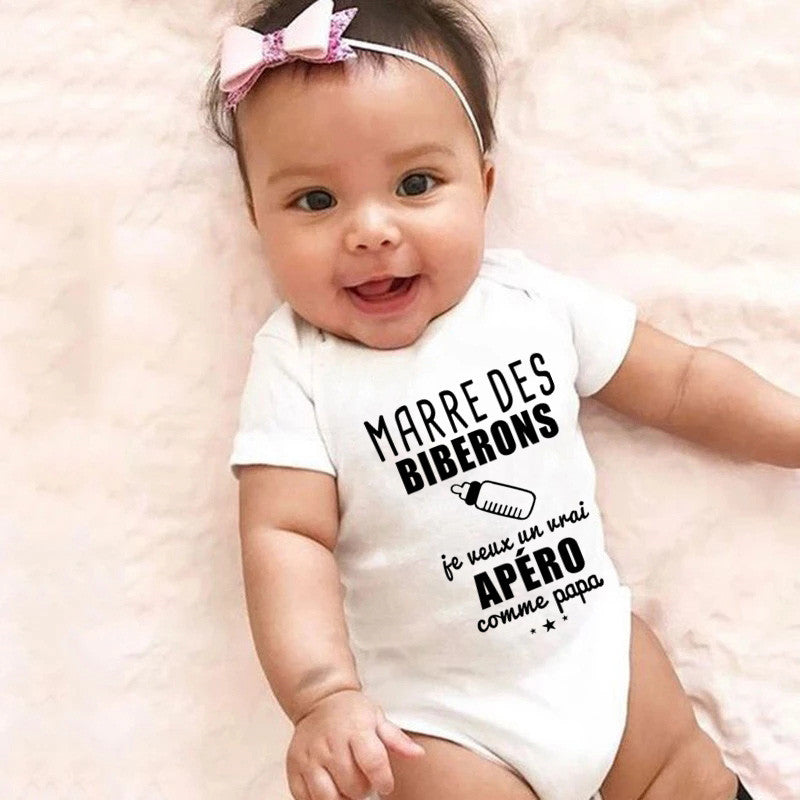 Pure Cotton Baby One Piece Romper Bodysuit