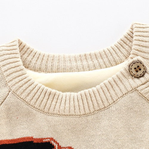Thickened Newborn Baby Crawling Suit Harness Outfit