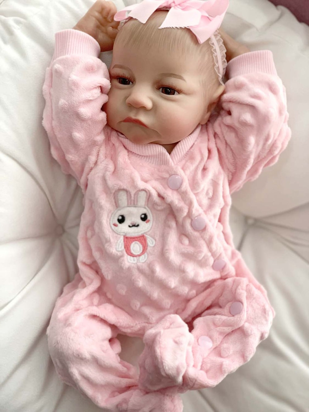 18 Inch Reborn Doll Cloth Body Simulated Baby Toy