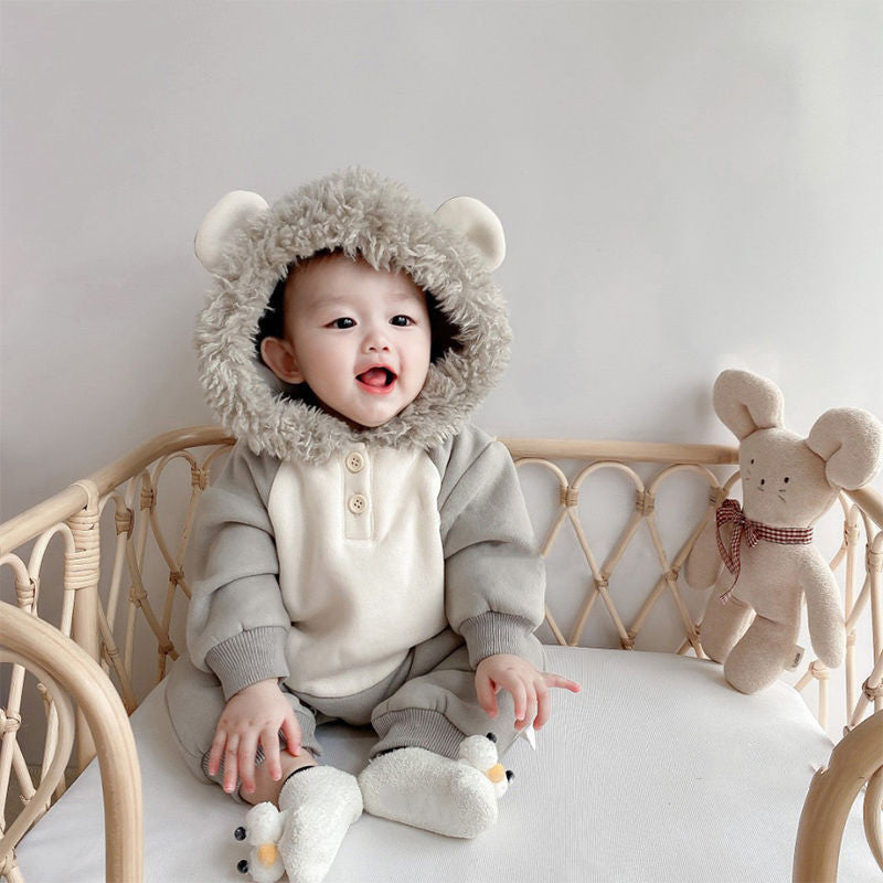 Autumn Newborn Baby Jumpsuit 0-3 Months Baby Boy Outfit