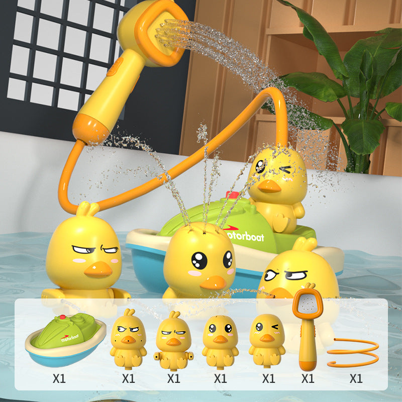 Baby Bath Toys Children Bathroom Water Play Set