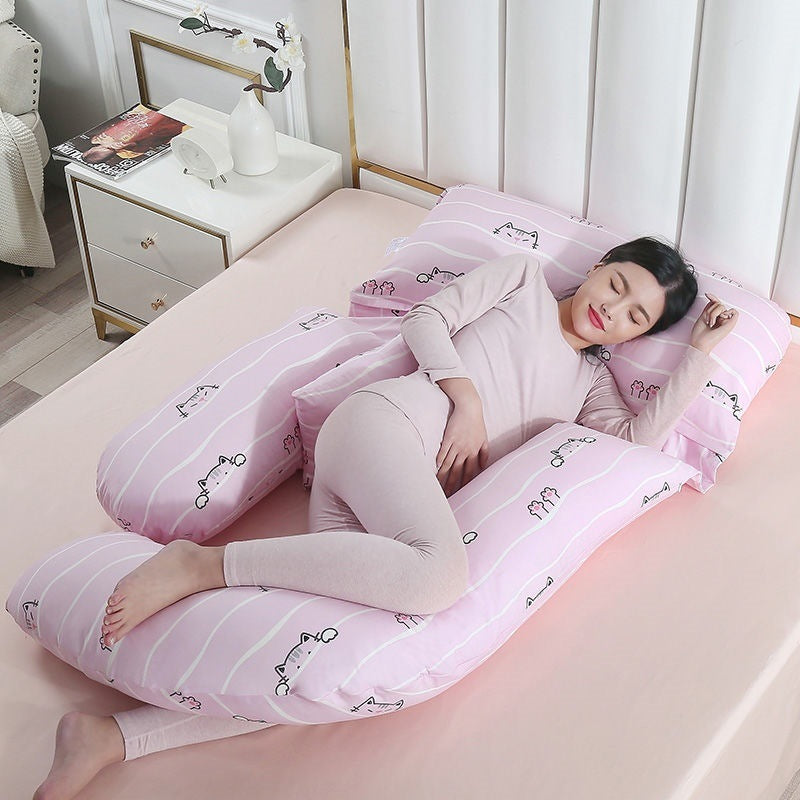 U Shape Maternity Pillow Waist Protection Side Sleeper Pillow