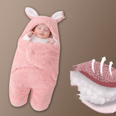 Thickened Newborn Baby Swaddle Sleeping Bag Wrap