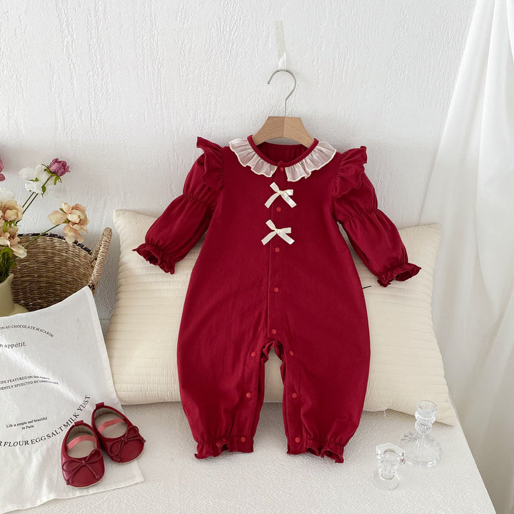 Autumn Baby Jumpsuit INS Style Romper Outfit