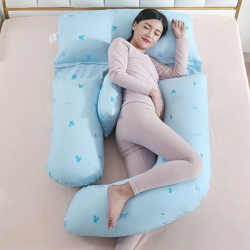 U Shape Maternity Pillow Waist Protection Side Sleeper Pillow