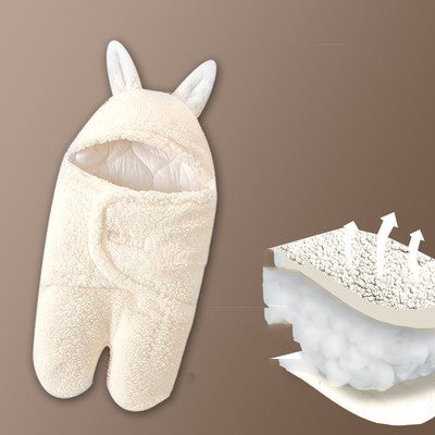 Thickened Newborn Baby Swaddle Sleeping Bag Wrap