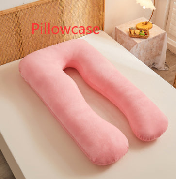 Multifunctional Pure Cotton U Shape Maternity Pillow Removable Washable