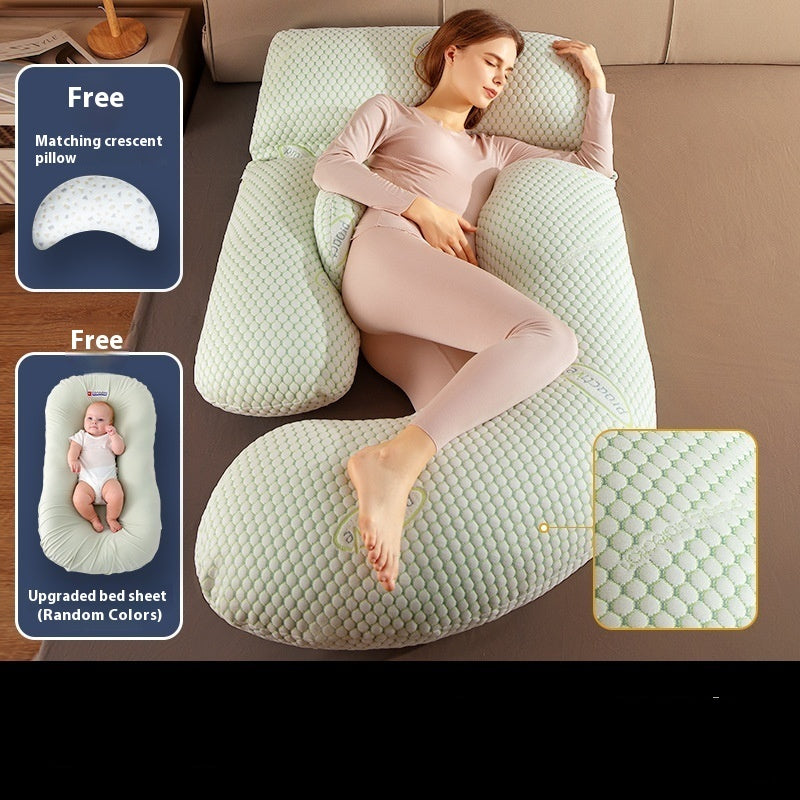 Maternity Waist Support Side Sleeping Pillow Cushion