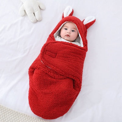 Thickened Newborn Baby Swaddle Sleeping Bag Wrap