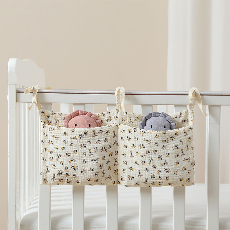 Baby Crib Hanging Buggy Storage Bag Organizer