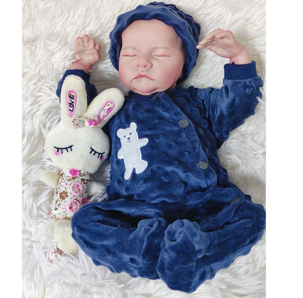 18 Inch Reborn Doll Cloth Body Simulated Baby Toy