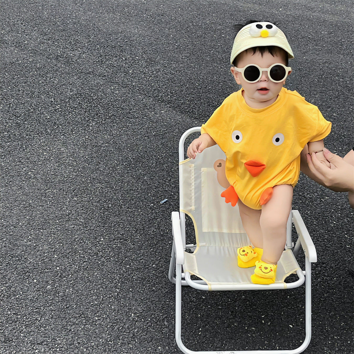 Cotton Newborn Triangle Romper Baby Girl Jumpsuit