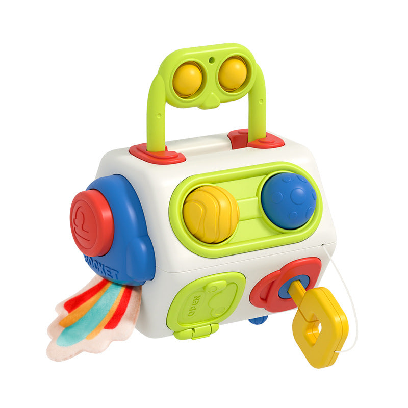 9 In 1 Busy Cube Montessori Sensory Busy Board Baby Toddler Learning Toy