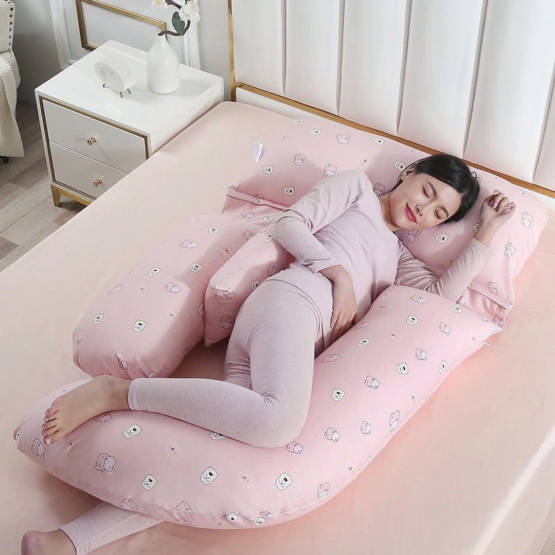 U Shape Maternity Pillow Waist Protection Side Sleeper Pillow