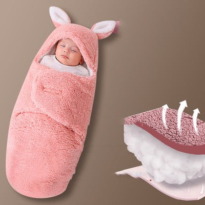 Thickened Newborn Baby Swaddle Sleeping Bag Wrap