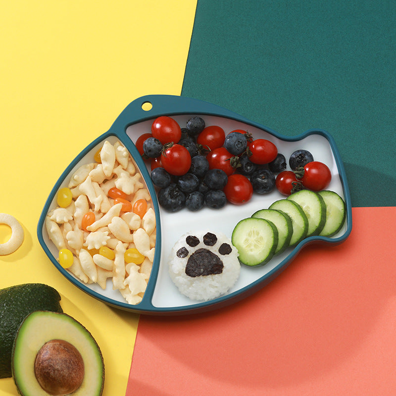 Silicone Baby Non Slip Feeding Plate And Bowl Set