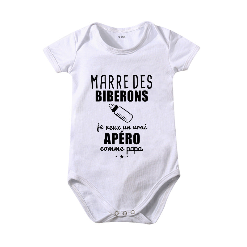Pure Cotton Baby One Piece Romper Bodysuit