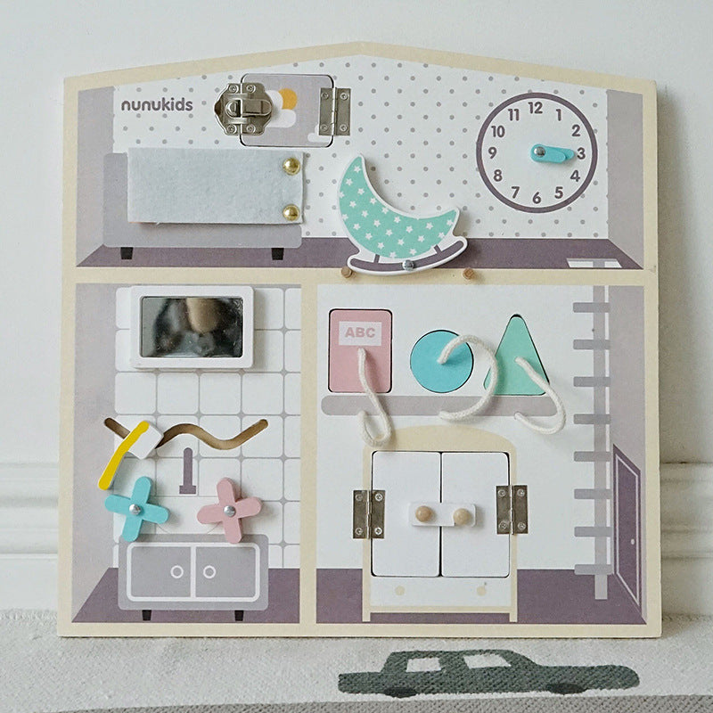 Scientific Education Log Educational Toys Baby Learning Set