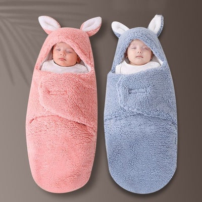 Thickened Newborn Baby Swaddle Sleeping Bag Wrap