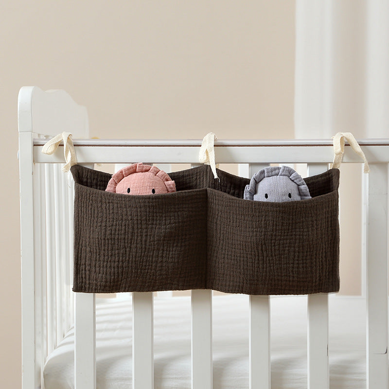 Baby Crib Hanging Buggy Storage Bag Organizer