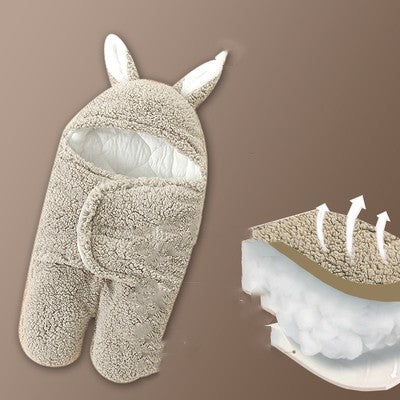Thickened Newborn Baby Swaddle Sleeping Bag Wrap