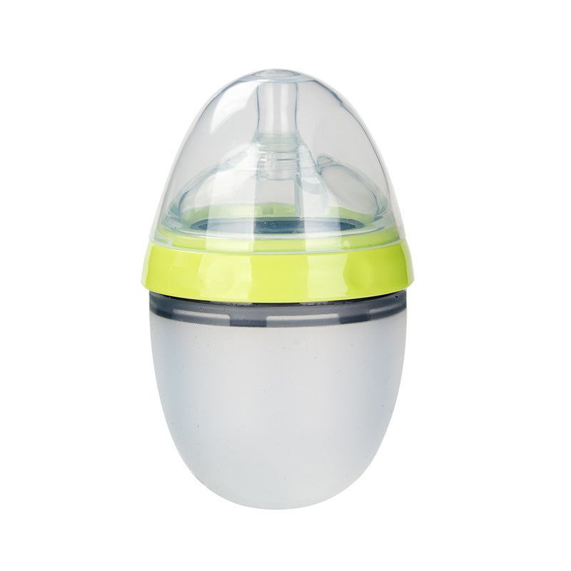 Silicone Baby Feeding Bottle Breast Milk Soft Bottle