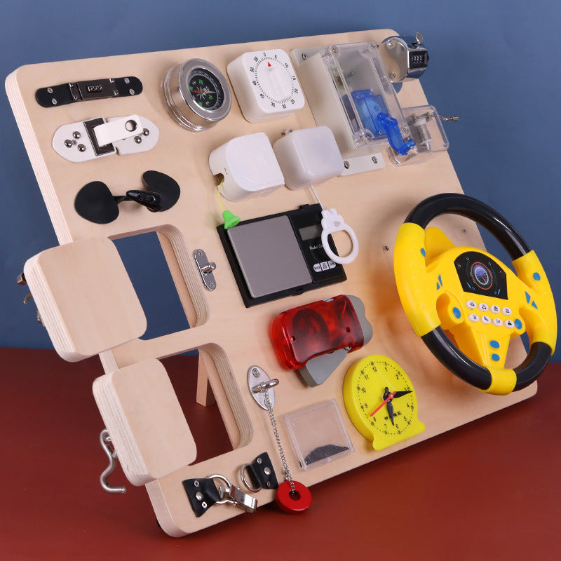 Scientific Education Log Educational Toys Baby Learning Set